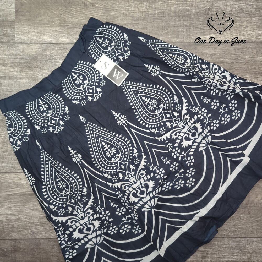 SW Pull On Midi Skirt Size L